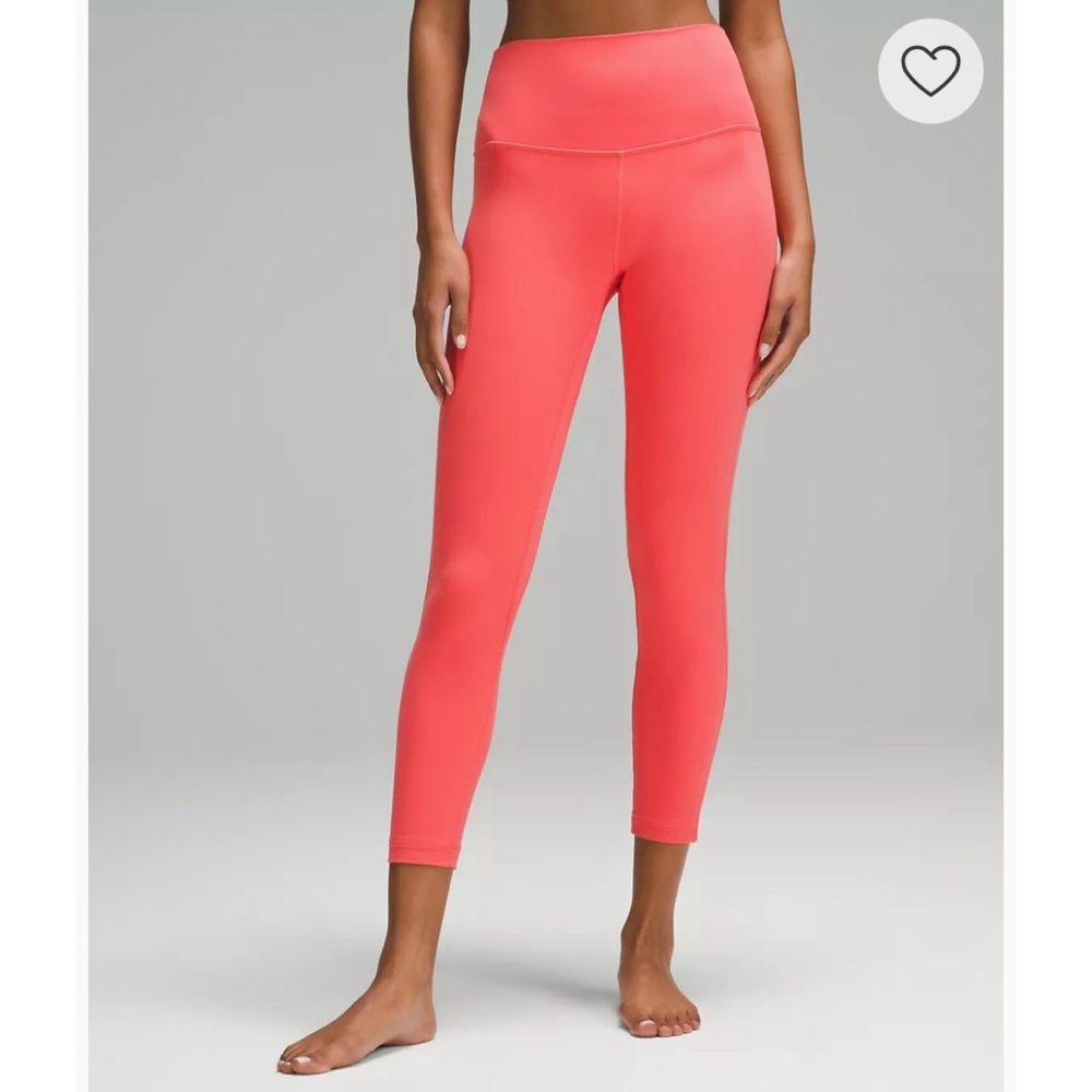 Lululemon‎ Align High Rise Pant 25” Women’s 10 Pale Raspberry $98.00